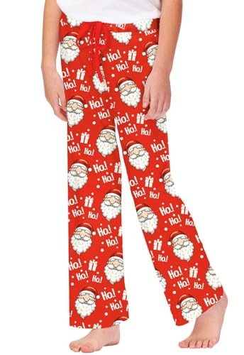 Image of Remimi Girl Boy Plaid Pants Drawstring Summer Casual Loose Bottoms 5-14 Years