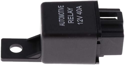 Miniatura 6 de ESUPPORT 12 V 40 A coche automotriz furgoneta barco camión 4 pines SPST alarma relé aire pesado paquete de 5