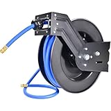 Retractable Air Hose Reel, 1/2