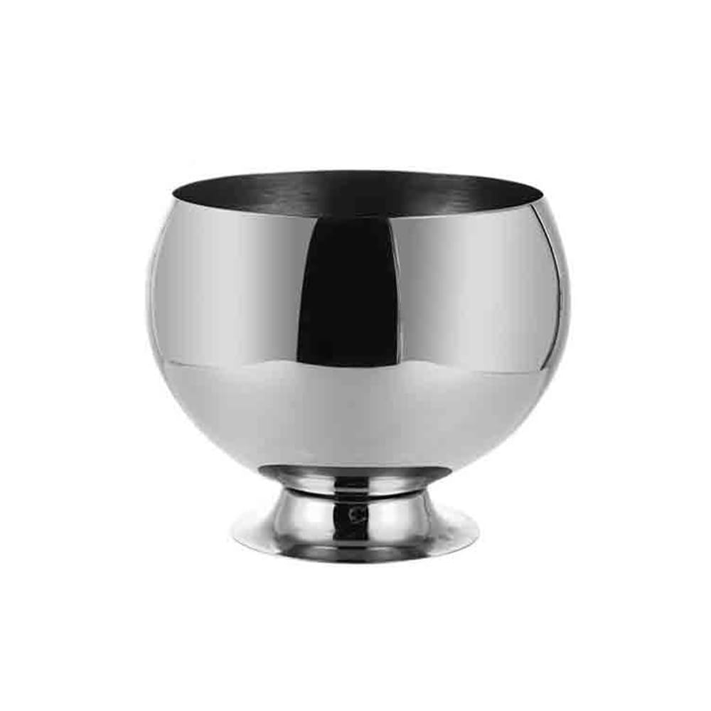 Secchiello Ghiaccio Champagne Secchiello for Pellet di Ghiaccio for Champagne, Birra, Vino, Comodo Secchiello for Vino, Bevande refrigerate Creative per Cocktail, Vino, Birra(Silver)