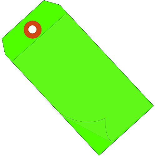 Étiquettes auto-plastifiantes vertes Aviditi G26030 format 6,5x3,5 pouces pour marquage lot de 100