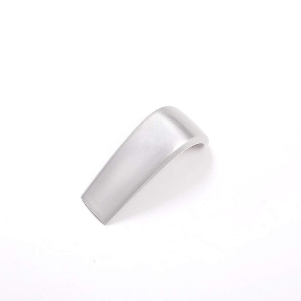 Tianrui CrownBlack wood grain ABS Car Center Gear Shift Head Cover Trim For ToyotaLand Cruiser Prado FJ150 150 AT 2010-2017 Year Accessories (matte silver)