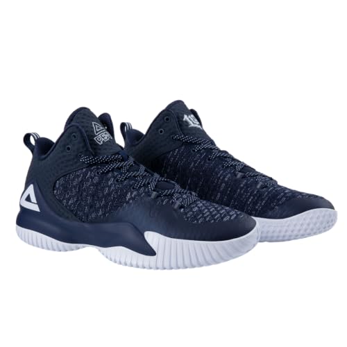 Image of PEAK High Top Mens Basketball Shoes Streetball Master Breathable Non Slip Sneakers Outdoor Cushioning Workout Sports Shoes for Gym Fitness
