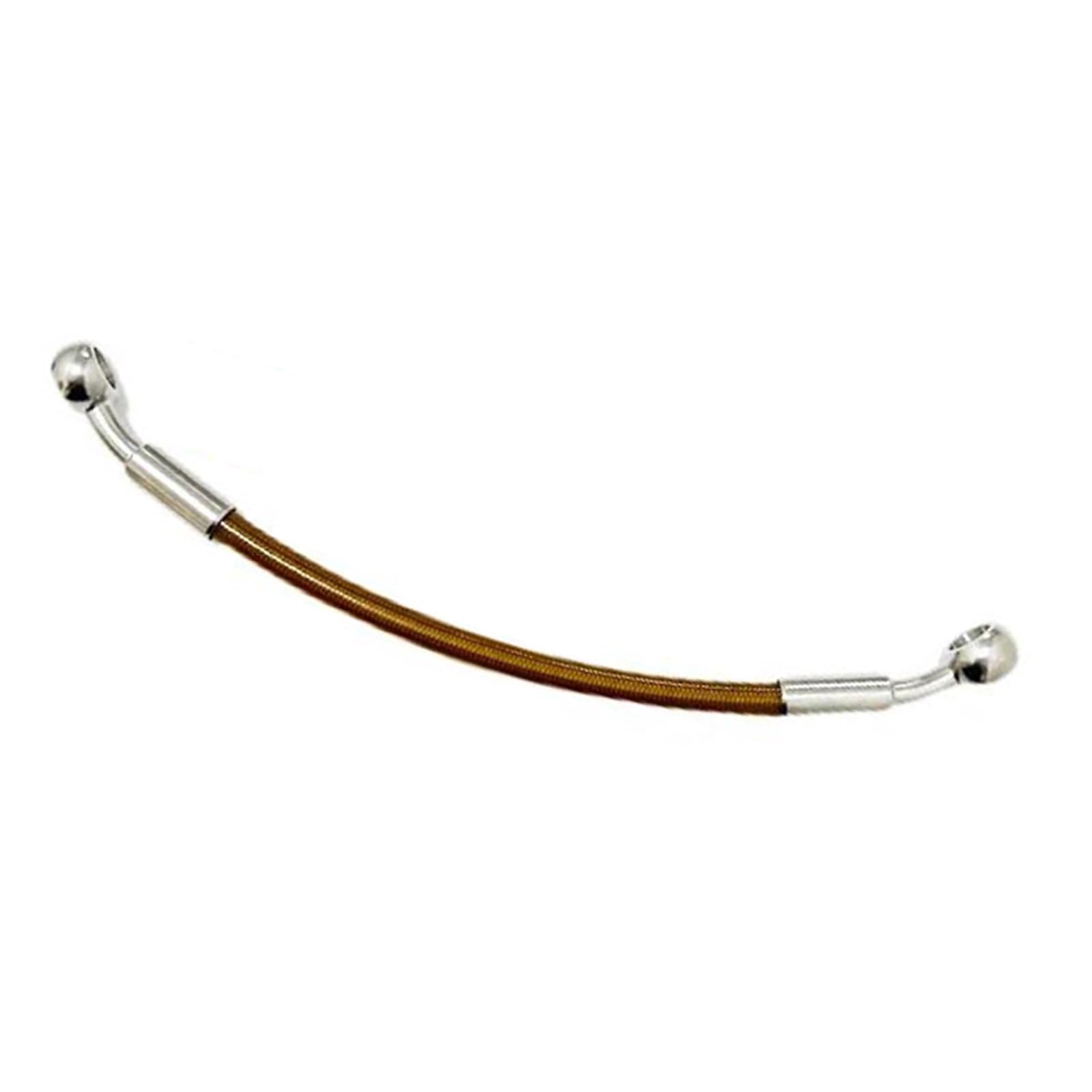 Motorcycle Brake Hose M8 Banjo Motorcycle Hydraulic Brake Hose Line 28°-28° Braided Cable Oil Pipe 10cm-500cm Accessories(500CM)
