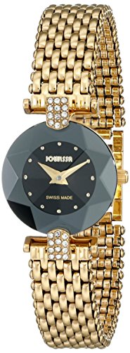 Jowissa Damen-Armbanduhr XS Facet Strass Analog Edelstahl J5.008.S