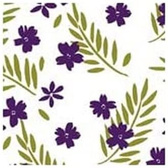 SatinWrap Luxury Printed Tissue Wrapping Paper Purple Passion 5 Sheet
