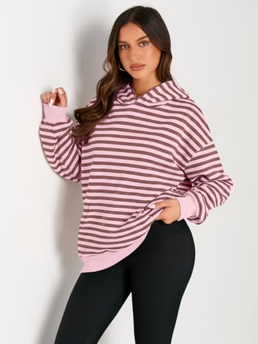 Image of EFAN Women's Hoodies Oversized Sweatshirt Comfort Fleece Sweaters