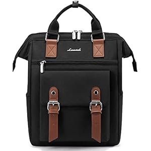 LOVEVOOK Rucksack Damen Klein, Wasserdicht Kleiner Rucksack Damen-rucksackhandtaschen Cityrucksack, Mini Rucksack Tasche 2 in 1 Elegant Backpack Women Handtache Rucksäcke Frauen für Reise Schwarz