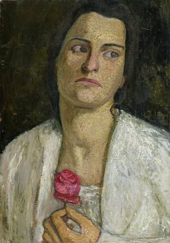 Affiches d'Art la sculptrice Clara Rilke : tableau toile Paula Modersohn Becker 60x90cm