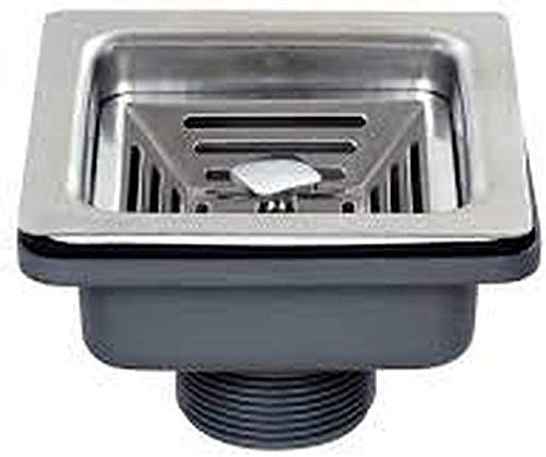 Image of EVANEX Handmade Single Bowl Kitchen Sink - 24x18x10 inches| Heavy Duty Stainless Steel Sink with Matte Finish| Kitchen Sink Including Coupling, Waste Pipe & Drain Basket|Sink for Kitchen Basin