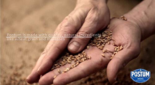 Postum Hot Cocoa Natural Blend Coffee Alternative - Instant, Healthy, Chocolate Flavor Coffee Substitute (6 X 8Oz) - Coffee Alternative Caffeine Free For Breakfast, Gourmet & Pantry Pack #TOP6