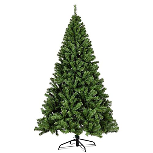 Árbol De Navidad Artificial Verde, 150-300Cm, Decoración De Navidad Inflameable con Sporte Metálico 450/800/1100/1300/3000 Puntas De Rama para Familiares Interior Exterior,300cm