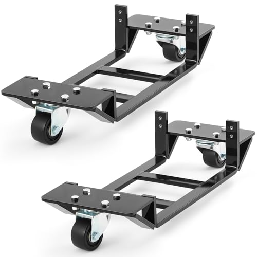 Aurelema 2 Pcs Heavy Duty Piano Dolly with Wheels for