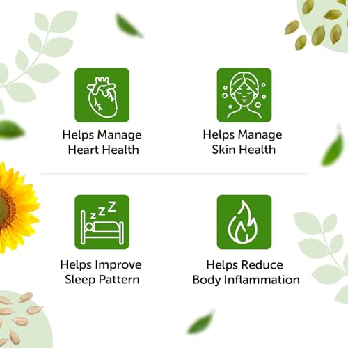 Image of Neuherbs Sunflower & Pumpkin Seeds Combo for Healthy heart, Restful sleep, Boosted energy and Weight management- (Sunflower seeds 200g + Pumpkin seeds 200g)