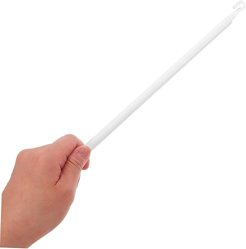 Miniatura 8 de IMIKEYA Varita vertical de 35 pulgadas, pieza de repuesto para persianas verticales, abridor de persianas de plástico, barra de inclinación larga