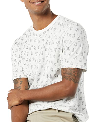Image of Amazon Essentials Men's Short-Sleeve Crewneck Pocket T-Shirts, Pack of 2