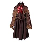 Banbas Bloodborne the Doll Girl Cosplay Costume Full Set Halloween Costumes Women Anime Rave Clothing (Female L)