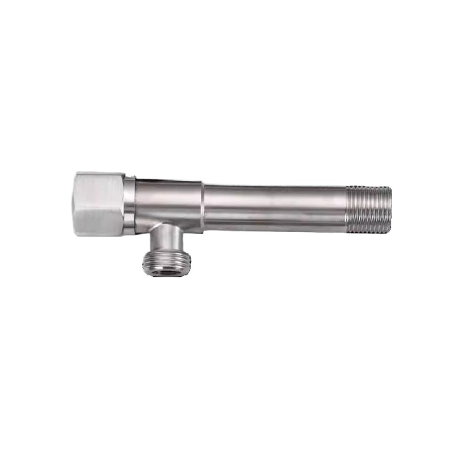 Bvhisehp 135Mm Cold Hot Water Angle Valve Dn15 G1/2 Thread 304 Stainless Steel Extended Inlet Valve For Water Heater Toilet(135Mm)