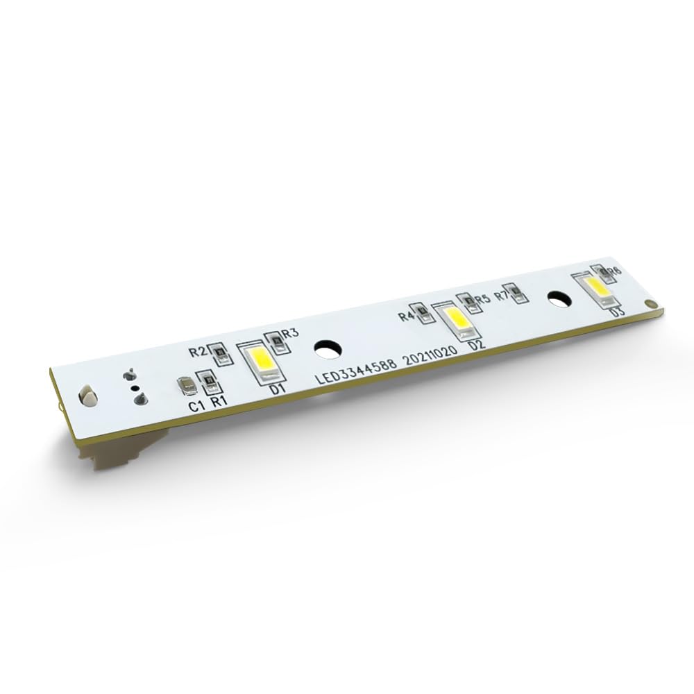 Photo 1 of 1 Pack WR55X26671 Refrigerators LED Light Bulb Board for GE Freezer Light Bulb Replacement PS11767930 AP6035586 4468532 EAP11767930 LED3344588