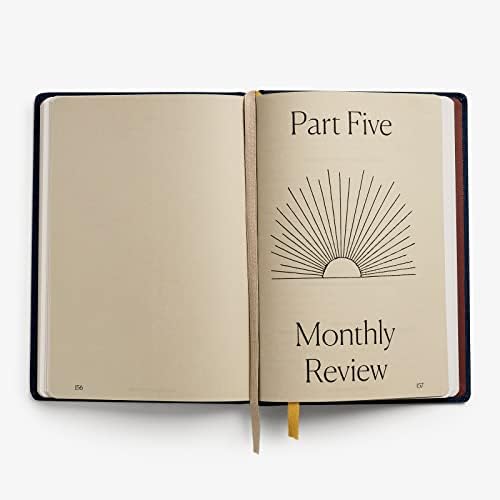 Intelligent Change A5 Best Year Journal - Yearly Productivity Planner for Goal-Setting, Reflection, and Growth - 12 Month Task Organizer for Personal and Professional Happiness