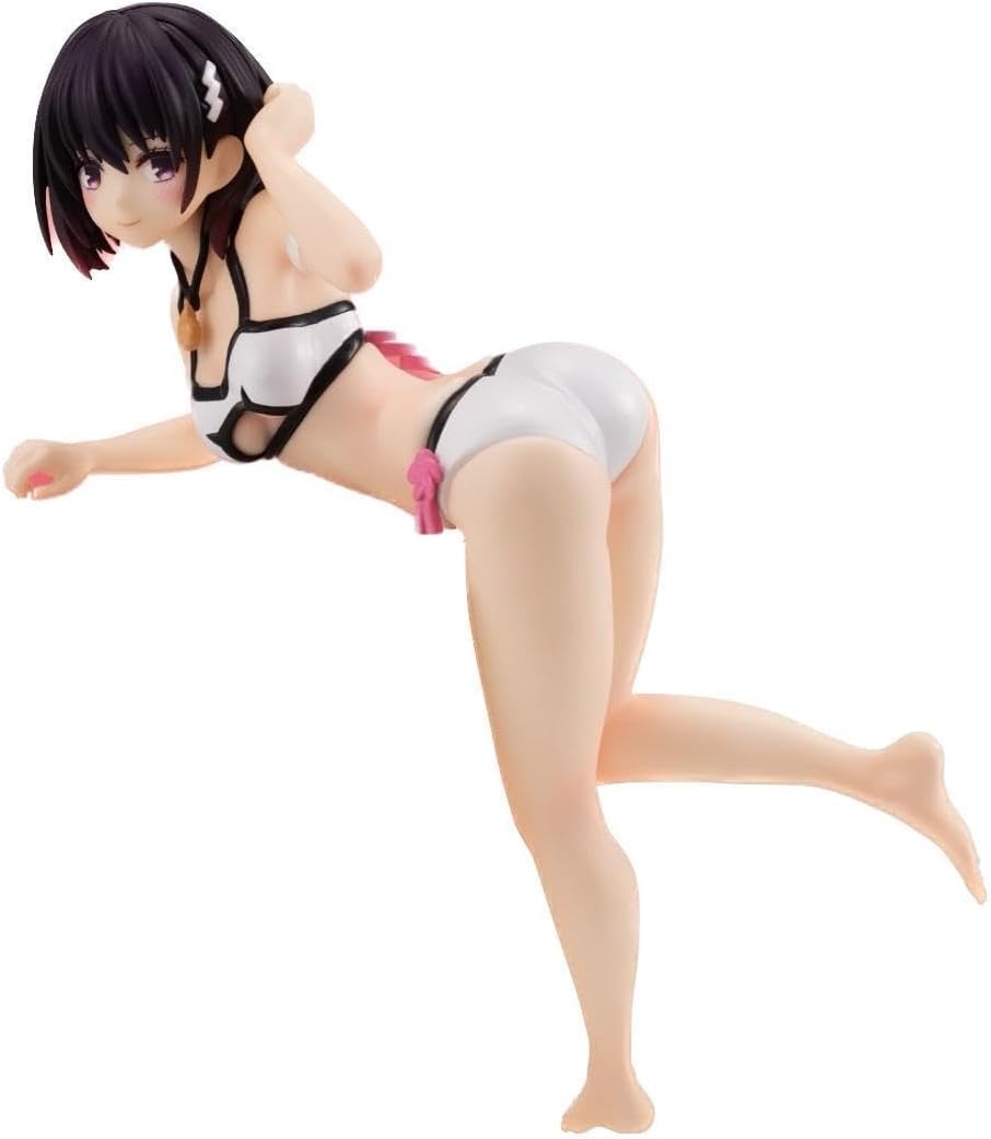 Furyu Ayakashi Triangle Suzu Kanade Noodle Stop PVC Figure Multicolor