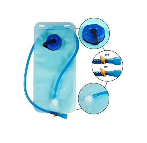 Mochila De Hidratação 2 Litros Térmica Com Trava Apito Jws (LARANJA)