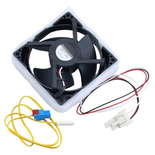 Image of RF28HMEDBSR RF28HFEDBSR RF28HDEDBSR RF28HFEDTSR RF263BEAESR Refrigerator Evaporator Fan Motor for Samsung RF28R7201SR RF263BEAESG RF26HFENDSR RF28R6241SR RF261BEAESG RF23HCEDBSR RF22KREDBSR