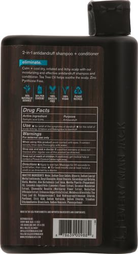 Miniatura 3 de EVERY MAN JACK Champú + acondicionador para alivio del cuero cabelludo, 13.5 FZ