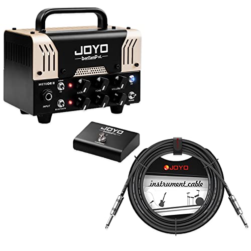 JOYO Meteor II Amplifier Tube Head 20 Watt Preamp Hybrid and CM-04 Professional Audio Instrument...
