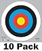 60 cm / 24 in Bullseye Archery and Gun Targets by Longbow Targets (pk of 10)
