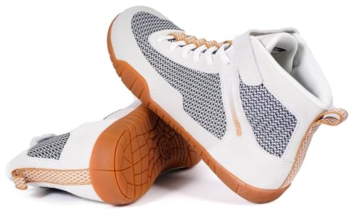 Image of Sisttke Mens Wrestling Shoes Boxing Shoe Wide | Wide Width Zero Drop Sole,Weightlifting,Powerlifting,Bodybuilding,Fitness,Lightweight,Non-Slip,for Competition & Training