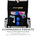 Airplane Pockets - Airplane Accessories - Plane Travel Essentials - Travel Organizer - Seat Storage Organizer - Air Travel Essentials - Seatback Organizer - International Travel Accessories Must-Haves