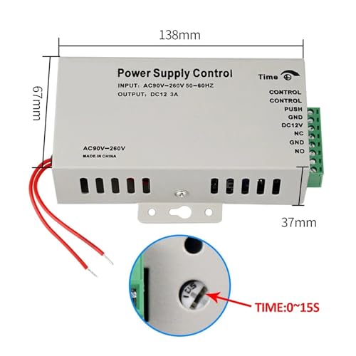 Serrure connectée oubli de clé réglé par clavier biométrique étanche IP68 - 7