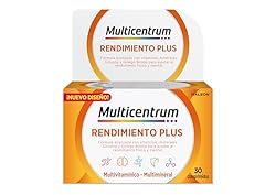 Multicentrum Plus Complemento Alimenticio Multivit...: Complemento alimenticio completo de Multicentrum Plus para adultos, con vitaminas y minerales, que ayudan a reforzar tu rendimiento físico e intelectual. Multicentrum Plus contiene dos plantas naturales, Ginseng, que ayuda a mantener el rendimiento f...