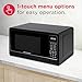 FRIGIDAIRE EMW733BLACKAMZ 0.7 Cu. Ft. Microwave, Black