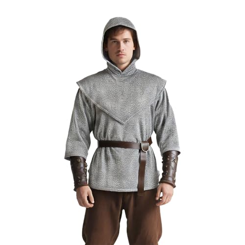 Tunique médiévale homme Halloween costume templier de la Renaissance