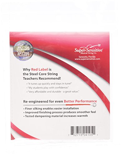 Super Sensitive Red Label Viola Set 14" Intermediate, #N/A, Full Set - Image 2