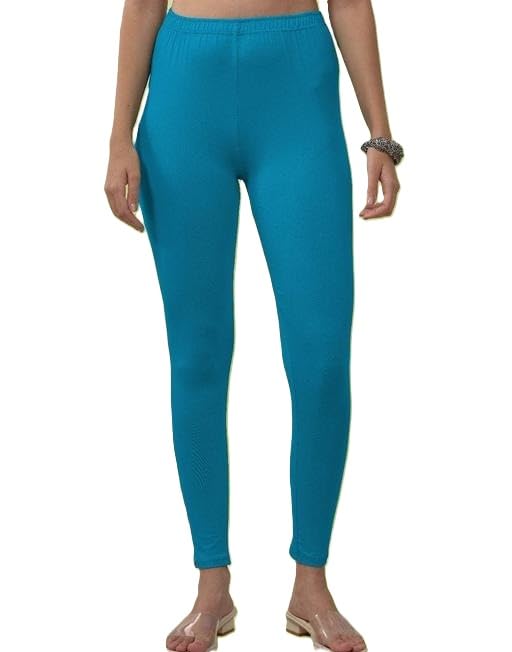 Smooth Stretch Cotton Leggings for Girls-image-28