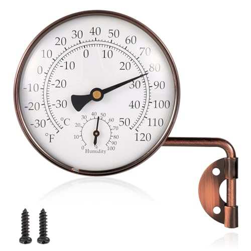 outdoor thermometers brass