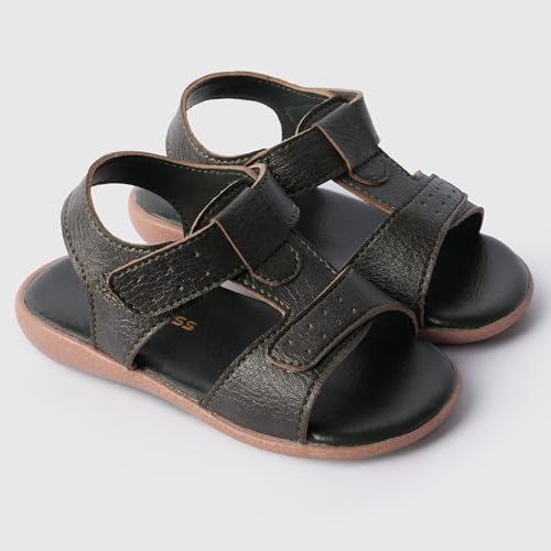 Image of toothless Boys Open Toe Sandals with Adjustable Hook-and-Loop Straps | Cushioned Footbed and Flexible Sole | Lightweight Comfortable Sandals for Boys Outdoor, Travel and Casual Use