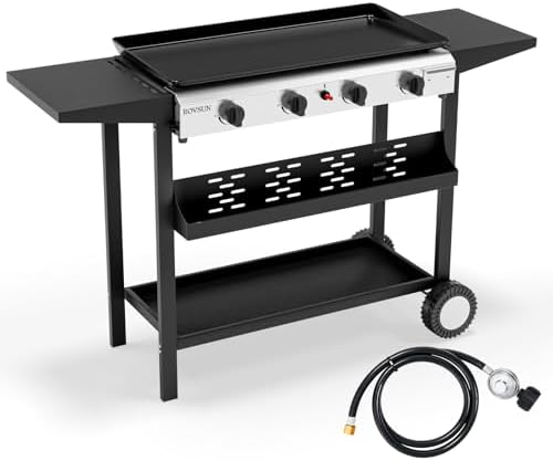 ROVSUN 4 Burner Portable Propane G...