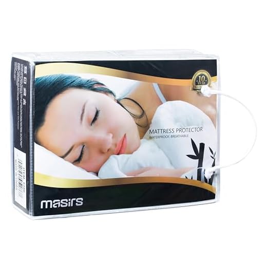 Waterproof Bamboo Mattress Protector - Thick and Soft Quilted Fabric Will Give You a Comfortable, Quiet and Cool Night Sleep. Quality Fabric That is Durable and Machine Wash Really Well. (Queen Size)