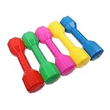 CLISPEED 5 Stück schnappt sich Hanteln Mini-Hantel- für Kinderhandgewichte für Kleinkinder Jungen Spielzeuggewichte für Kleinkinder Glocke Plastik