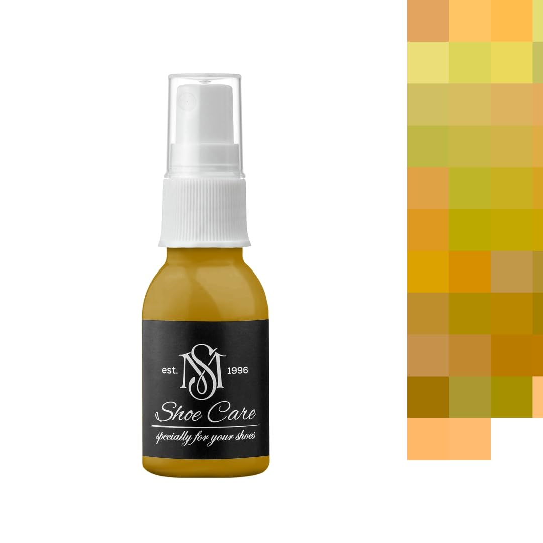 Suede and Nubuck Gold Color Renovator Spray - Nubuck Suede Care - Create Individual Color Matching by MAVI STEP