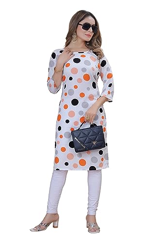 Image of Women's Multicolor Stylish Crepe Kurta||Pack of 2 Kurta||Kurta for Women