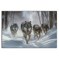 DARO Design Wandbild – Löwenkopf Auf 6 Mm HDF, 70x50 Cm, Schwarz, Made In Germany