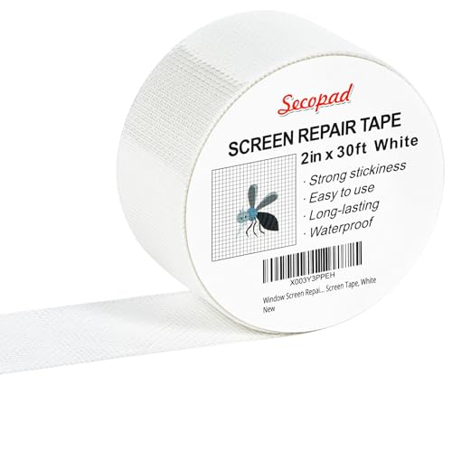 Home Depot Secopad Grey Screen Repair Tape, 2IN X 15FT (180IN