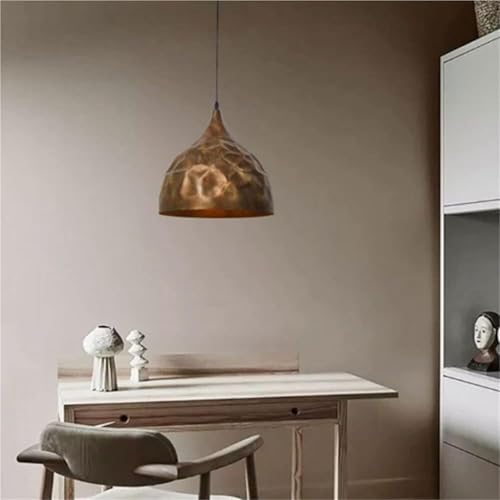 Suspension au plafond réglable avec lampe en acier pour bar