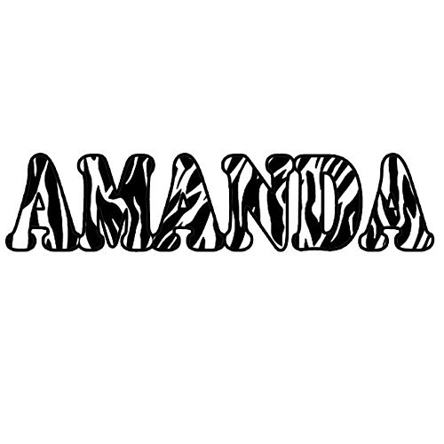Vinilo Decorativo VWAQ Zebra Print Personalizado 4"