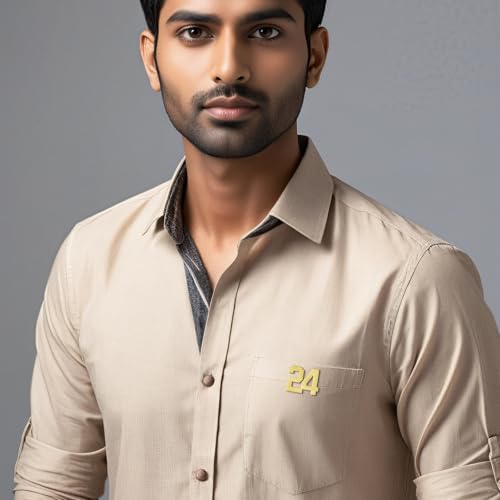 AMITER Personalized 0-100 Number Lapel Pins, 18K Gold Brooch Pin Tie Tacks for Suits, Neckties, Hats, Men & Women4